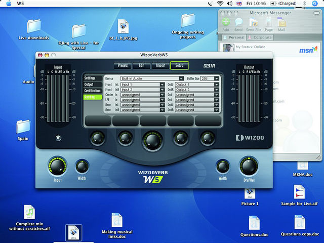 Recreate actual acoustic spaces. CMU94.rev_wizooverb.routing.jpg